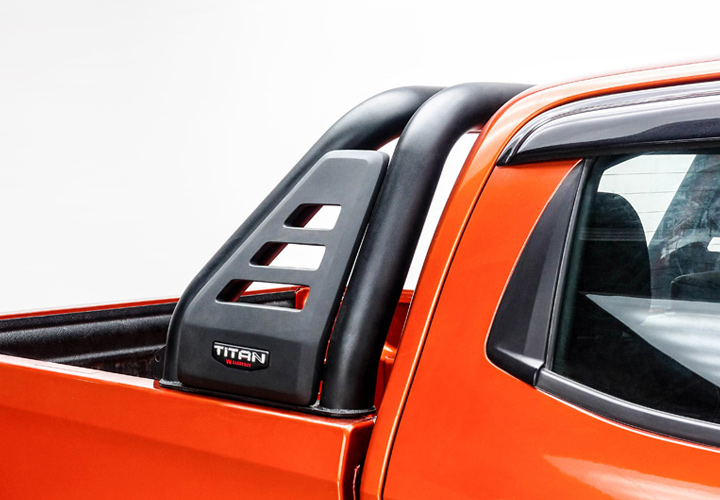 Roll Bar Steel & Brake Lamp — Isuzu D-Max