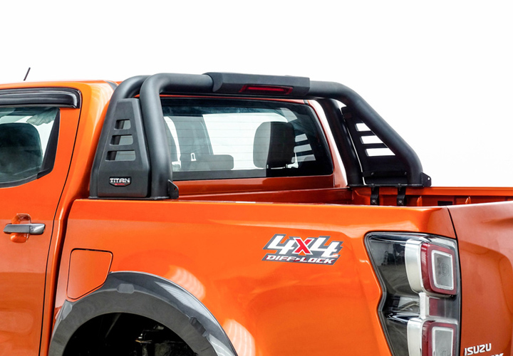 Roll Bar Steel & Brake Lamp — Isuzu D-Max