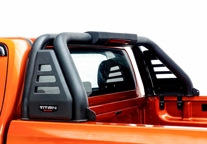 Roll Bar Steel & Brake Lamp — Isuzu D-Max