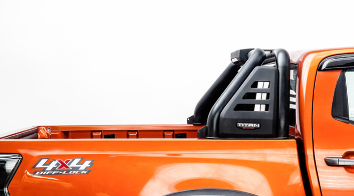 Roll Bar Steel & Brake Lamp — Isuzu D-Max