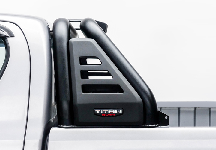 Roll Bar Steel & Brake Lamp — Toyota Hilux Revo
